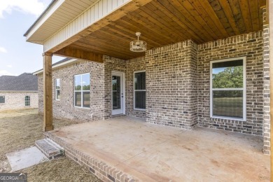 Open plan with beautiful golf course views. 4 bedrooms split on Southern Hills Golf Club in Georgia - for sale on GolfHomes.com, golf home, golf lot