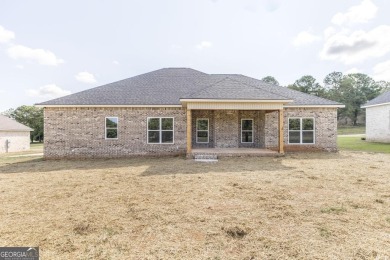 Open plan with beautiful golf course views. 4 bedrooms split on Southern Hills Golf Club in Georgia - for sale on GolfHomes.com, golf home, golf lot