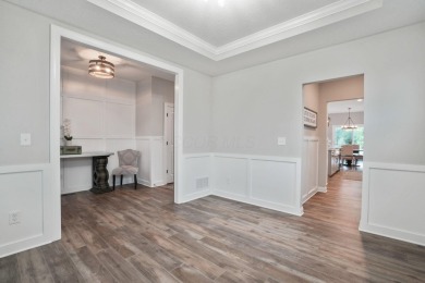 Step into a realm of sophisticated comfort with this exceptional on Golf Club of Dublin in Ohio - for sale on GolfHomes.com, golf home, golf lot