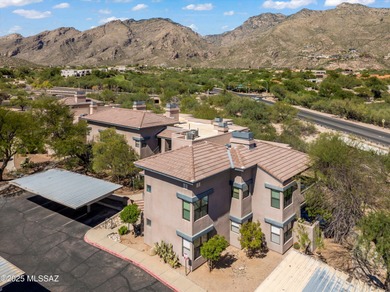 BREATHTAKING VIEWS from this 2nd floor condo in Greens at on The Lodge at Ventana Canyon - Canyon  in Arizona - for sale on GolfHomes.com, golf home, golf lot