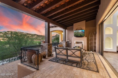Private yet designed for grand-scale entertaining, this timeless on Eagle Mountain Golf Club in Arizona - for sale on GolfHomes.com, golf home, golf lot