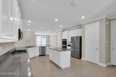 This Palencia pool home offers serene preserve views & plenty of on The Palencia Club in Florida - for sale on GolfHomes.com, golf home, golf lot
