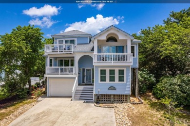 An extensive and pricey exterior transformation on this on The Currituck Golf Club in North Carolina - for sale on GolfHomes.com, golf home, golf lot