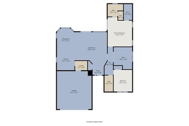 Precious home is move-in ready! Situated in a quiet area of on Wildhorse Golf Club of Robson Ranch in Texas - for sale on GolfHomes.com, golf home, golf lot