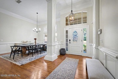 This delightful 5-bedroom, 3-bathroom custom brick home is a on Country Club of Orange Park in Florida - for sale on GolfHomes.com, golf home, golf lot