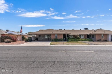 Discover this charming Gemini-Twin home in the 55+ community of on Sun City Lakes West and East in Arizona - for sale on GolfHomes.com, golf home, golf lot