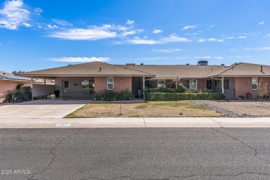 Discover this charming Gemini-Twin home in the 55+ community of on Sun City Lakes West and East in Arizona - for sale on GolfHomes.com, golf home, golf lot