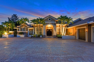 STUNNING, CUSTOM DESIGNED RESIDENCE, PERFECTLY SITUATED ON A 1/2 on The Legacy Golf and Tennis Club in Florida - for sale on GolfHomes.com, golf home, golf lot