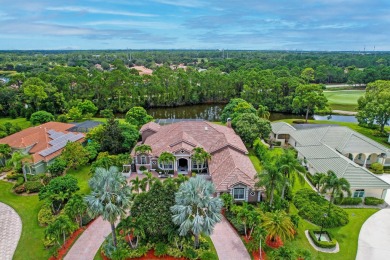 STUNNING, CUSTOM DESIGNED RESIDENCE, PERFECTLY SITUATED ON A 1/2 on The Legacy Golf and Tennis Club in Florida - for sale on GolfHomes.com, golf home, golf lot