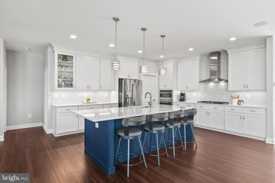 The welcoming covered entry of 33418 Islander Drive invites you on The Peninsula Golf and Country Club in Delaware - for sale on GolfHomes.com, golf home, golf lot