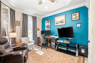 Stunning 4 bedroom 2 bath house features 12' ceilings over-sized on L.E. Ramey Golf Course in Texas - for sale on GolfHomes.com, golf home, golf lot