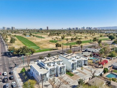 This brand-new boutique townhouse community features six on Encanto 18 Golf Course in Arizona - for sale on GolfHomes.com, golf home, golf lot