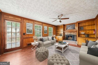 Welcome to this beautiful brick front home nestled on a sweeping on Hidden Hills Country Club in Georgia - for sale on GolfHomes.com, golf home, golf lot
