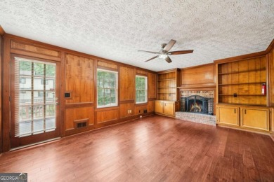 Welcome to this beautiful brick front home nestled on a sweeping on Hidden Hills Country Club in Georgia - for sale on GolfHomes.com, golf home, golf lot