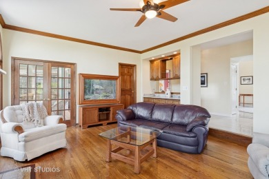 Rare 5 car garage.  Stunning property with gorgeous gardens and on Tamarack Golf Club in Illinois - for sale on GolfHomes.com, golf home, golf lot