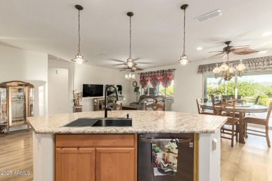 Built in 2023 and better than new, this home in the 55+ Del Webb on Copper Canyon Golf Club in Arizona - for sale on GolfHomes.com, golf home, golf lot