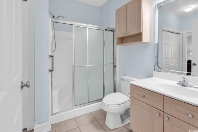 This furnished 3-bedroom, 2-bath condo offers beach living at on Myrtlewood Golf Course and Club  in South Carolina - for sale on GolfHomes.com, golf home, golf lot