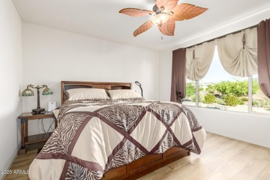 Built in 2023 and better than new, this home in the 55+ Del Webb on Copper Canyon Golf Club in Arizona - for sale on GolfHomes.com, golf home, golf lot