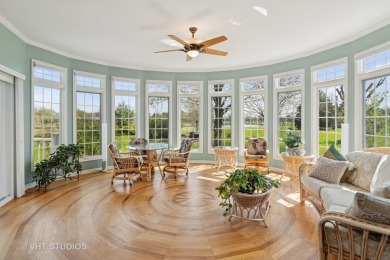 Rare 5 car garage.  Stunning property with gorgeous gardens and on Tamarack Golf Club in Illinois - for sale on GolfHomes.com, golf home, golf lot