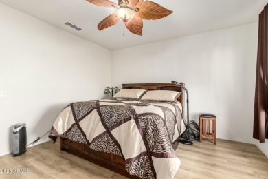 Built in 2023 and better than new, this home in the 55+ Del Webb on Copper Canyon Golf Club in Arizona - for sale on GolfHomes.com, golf home, golf lot