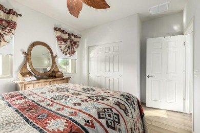 Built in 2023 and better than new, this home in the 55+ Del Webb on Copper Canyon Golf Club in Arizona - for sale on GolfHomes.com, golf home, golf lot