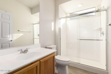 Built in 2023 and better than new, this home in the 55+ Del Webb on Copper Canyon Golf Club in Arizona - for sale on GolfHomes.com, golf home, golf lot