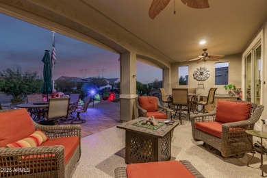 Built in 2023 and better than new, this home in the 55+ Del Webb on Copper Canyon Golf Club in Arizona - for sale on GolfHomes.com, golf home, golf lot