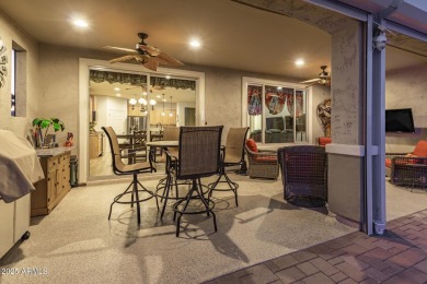 Built in 2023 and better than new, this home in the 55+ Del Webb on Copper Canyon Golf Club in Arizona - for sale on GolfHomes.com, golf home, golf lot