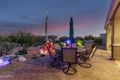 Built in 2023 and better than new, this home in the 55+ Del Webb on Copper Canyon Golf Club in Arizona - for sale on GolfHomes.com, golf home, golf lot