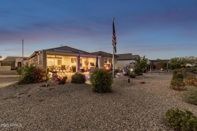 Built in 2023 and better than new, this home in the 55+ Del Webb on Copper Canyon Golf Club in Arizona - for sale on GolfHomes.com, golf home, golf lot