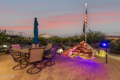 Built in 2023 and better than new, this home in the 55+ Del Webb on Copper Canyon Golf Club in Arizona - for sale on GolfHomes.com, golf home, golf lot