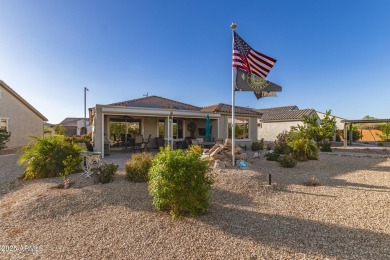 Built in 2023 and better than new, this home in the 55+ Del Webb on Copper Canyon Golf Club in Arizona - for sale on GolfHomes.com, golf home, golf lot