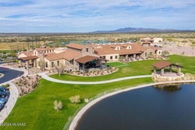 Nestled by the picturesque 17th fairway, this Cortez model on Saddlebrooke Ranch Golf Club in Arizona - for sale on GolfHomes.com, golf home, golf lot