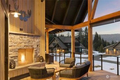 Nestled in the Tumble Creek community, this Swiftwater custom on Suncadia Resort in Washington - for sale on GolfHomes.com, golf home, golf lot