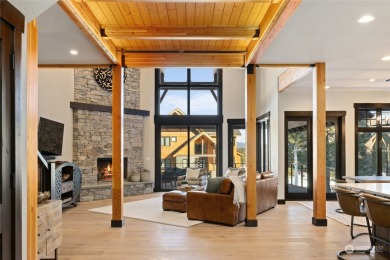 Nestled in the Tumble Creek community, this Swiftwater custom on Suncadia Resort in Washington - for sale on GolfHomes.com, golf home, golf lot