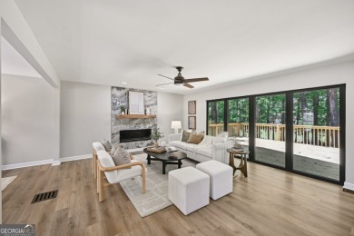 Welcome to this beautifully renovated 5-bedroom, 3.5-bathroom on Brookstone Golf and Country Club in Georgia - for sale on GolfHomes.com, golf home, golf lot