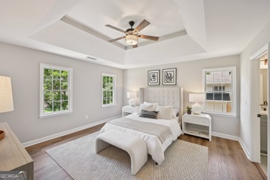 Welcome to this beautifully renovated 5-bedroom, 3.5-bathroom on Brookstone Golf and Country Club in Georgia - for sale on GolfHomes.com, golf home, golf lot