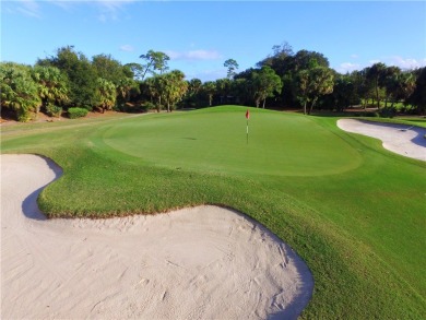 Your slice of paradise awaits on the 17th green in this on Bent Pine Golf Club in Florida - for sale on GolfHomes.com, golf home, golf lot