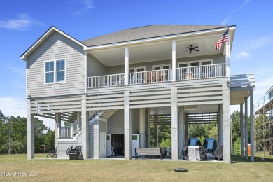 Waterfront Home in Diamondhead!This beautifully crafted on Diamondhead Country Club in Mississippi - for sale on GolfHomes.com, golf home, golf lot