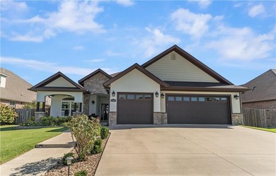 Absolutely stunning custom home! Loaded with luxury finishes on Stonebridge Meadows Golf Club in Arkansas - for sale on GolfHomes.com, golf home, golf lot