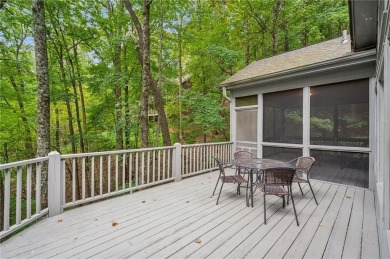 Nestled near the end of a serene Cul de sac, this beautiful on Big Canoe Golf Club - Cherokee in Georgia - for sale on GolfHomes.com, golf home, golf lot
