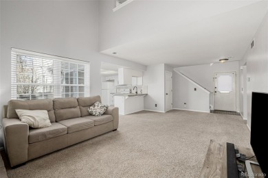 Updated and open 2 bedroom, 2 bath loft style townhome right on on Golf Club At Heather Ridge in Colorado - for sale on GolfHomes.com, golf home, golf lot