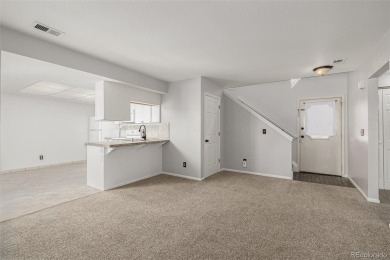 Updated and open 2 bedroom, 2 bath loft style townhome right on on Golf Club At Heather Ridge in Colorado - for sale on GolfHomes.com, golf home, golf lot