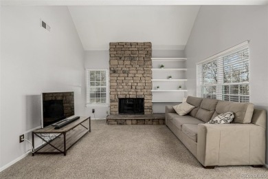 Updated and open 2 bedroom, 2 bath loft style townhome right on on Golf Club At Heather Ridge in Colorado - for sale on GolfHomes.com, golf home, golf lot