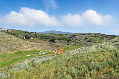 Perched above the 1st hole of the signature Nicklaus Painted on Promontory Nicklaus Painted Valley Golf Course in Utah - for sale on GolfHomes.com, golf home, golf lot