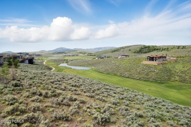 Perched above the 1st hole of the signature Nicklaus Painted on Promontory Nicklaus Painted Valley Golf Course in Utah - for sale on GolfHomes.com, golf home, golf lot