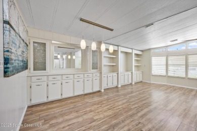 Beautiful updated manufactured home in Barefoot Bay. New roof in on Barefoot Bay Golf Course in Florida - for sale on GolfHomes.com, golf home, golf lot