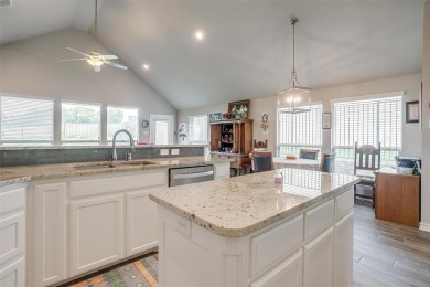 Fantastic open-concept floor plan in this beautiful Whitestone on Whitestone Golf Club in Texas - for sale on GolfHomes.com, golf home, golf lot