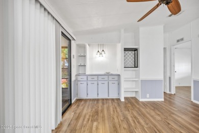 Beautiful updated manufactured home in Barefoot Bay. New roof in on Barefoot Bay Golf Course in Florida - for sale on GolfHomes.com, golf home, golf lot