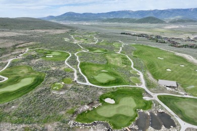 Perched above the 1st hole of the signature Nicklaus Painted on Promontory Nicklaus Painted Valley Golf Course in Utah - for sale on GolfHomes.com, golf home, golf lot